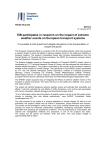 Extreme Weather Impacts on European Networks of