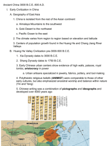 Ch.3 Ancient China