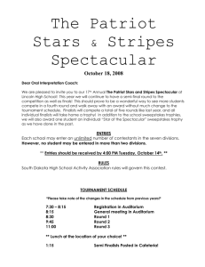 The Patriot Stars & Stripes Spectacular Invite