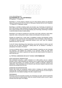 Electrofringe 2011 – Proposal Submission Form ()