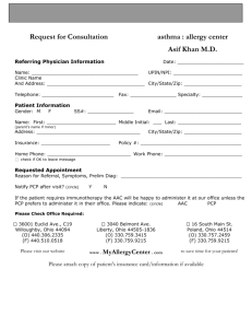 our Referral Form for PCP`s