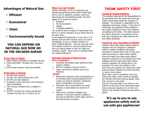“About Natural Gas” brochure