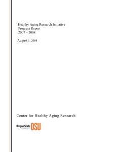 Healthy Aging Research Initiative