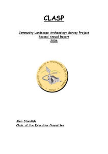 Archaeological Director`s Report 2006