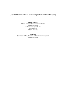 3. Colonel Blotto in the War on Terror: Implications for Event
