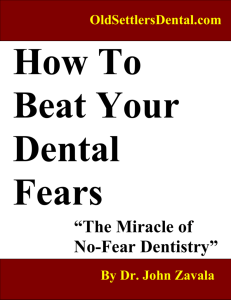 Dental Fear Report