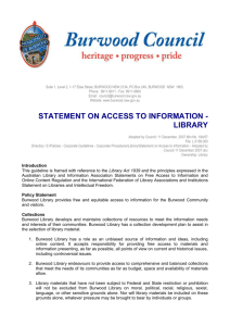 Statement on Access to Information