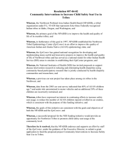 Resolution #07-04-02 - Northwest Portland Area Indian Health Board