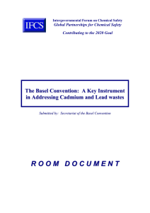 Room Document - World Health Organization