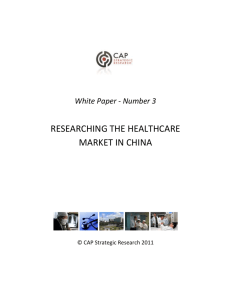 Conducting Healthcare Research in China