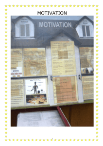 Motivation- Poster Fair