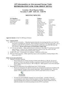 TG minutes- Nov 9 2009 - My Committees