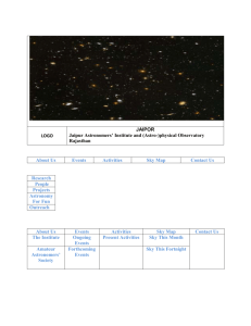 LOGO JAIPOR Jaipur Astronomers` Institute and (Astro
