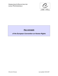 key concepts of the european convention on human rights