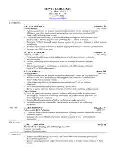 Stanford Sample Resume