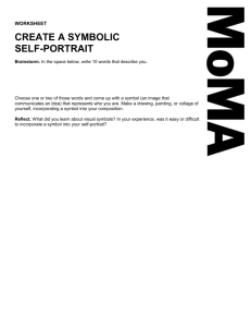 “Create a Symbolic Self-Portrait” Worksheet ()