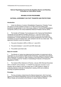 national agreement on staff transfer and protections