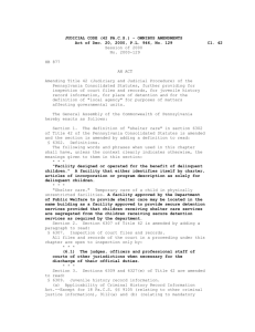 Act of Dec. 20, 2000, PL 946, No. 129 Cl. 42