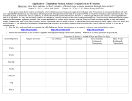 27 3 circulation worksheet use the venn diagram to compare and contrast open and closed circulatory systems