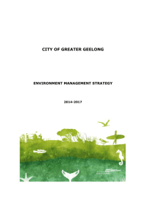 Environment Management Strategy