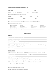 Form 24 Initial Assessment—Adult