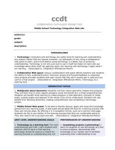 { ccdt: collaborative curriculum design tool }