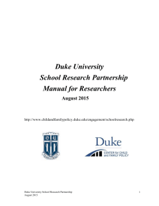 School Research Partnership Manual
