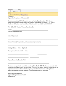 CDC(R1) - Donation Form