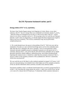 Ge 214: Pyroxene homework series: part II