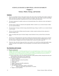 Chapter 2 - Mr. Carlson`s Science 8