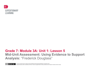 Grade 7: Module 3A: Unit 1: Lesson 5 Mid