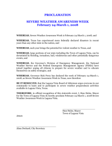 severe weather awareness week proclamation