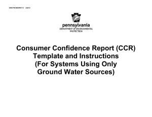 CCR Template and Instuctions