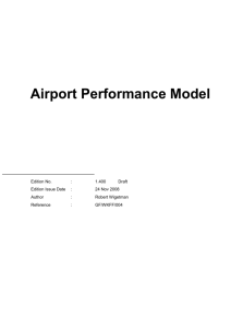 Airport Performance Model