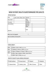 new patient health questionnaire for adults