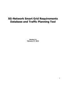SG-Network-Rqmts-DB-use-doc-r5.1 - Open Smart Grid