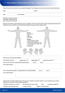 Early Report Form for Employee