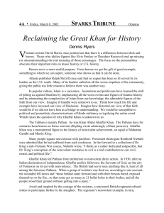 Reclaiming the Great Khan for History
