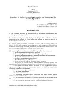 Republic of Latvia Cabinet Regulation No. 740 Adopted 30 October