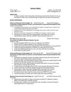 Ashley Welty resume - University of Maryland