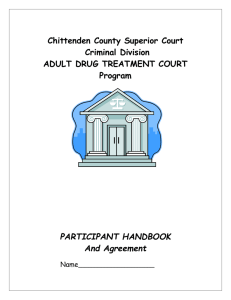 Adult Drug Treatment Court Program Handbook