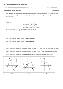 Sec 3 Integrated Mathematics (SMTP) Supplementary Notes