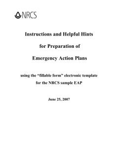 Instructions - Association of State Dam Safety Officials