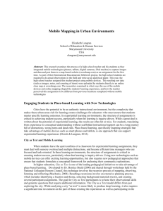 Global Citizenship and Technology: A Case Study from