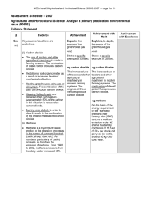 2007 Assessment Schedule (90653)