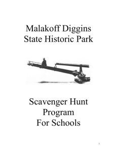 Scavenger Hunt Program and Student Question