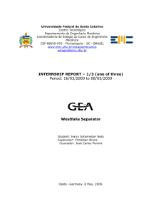 1. GEA Westfalia Separator - EM-UFSC