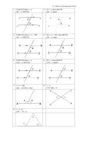 notes for quadrilaterals