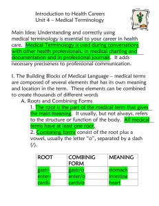 Medical Term Notes