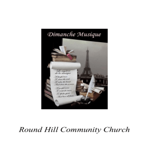 Round Hill Community Church Musicians Violin Maria Conti Katie